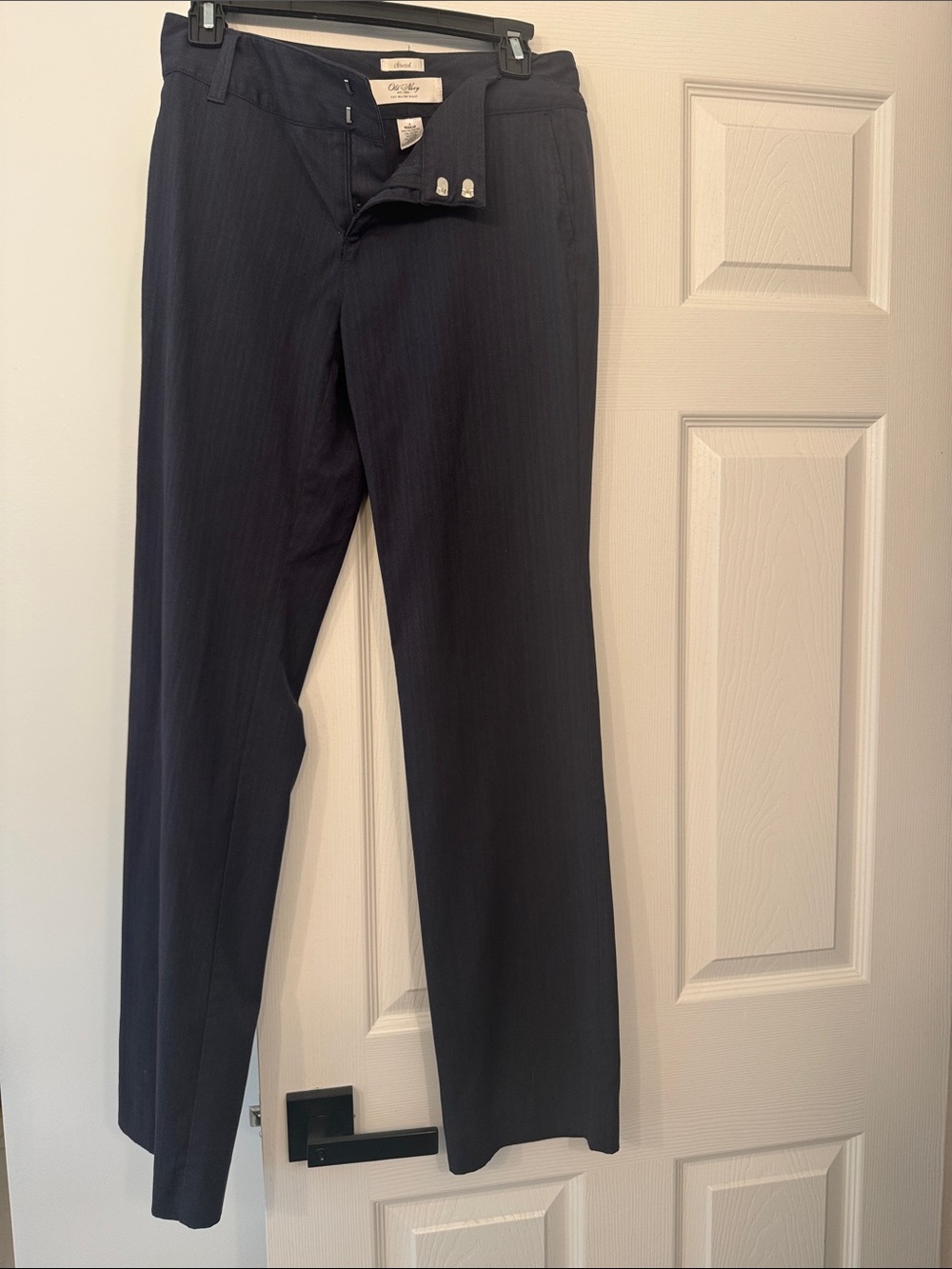 Old Navy Navy Pinstripe Men's Dress Pants